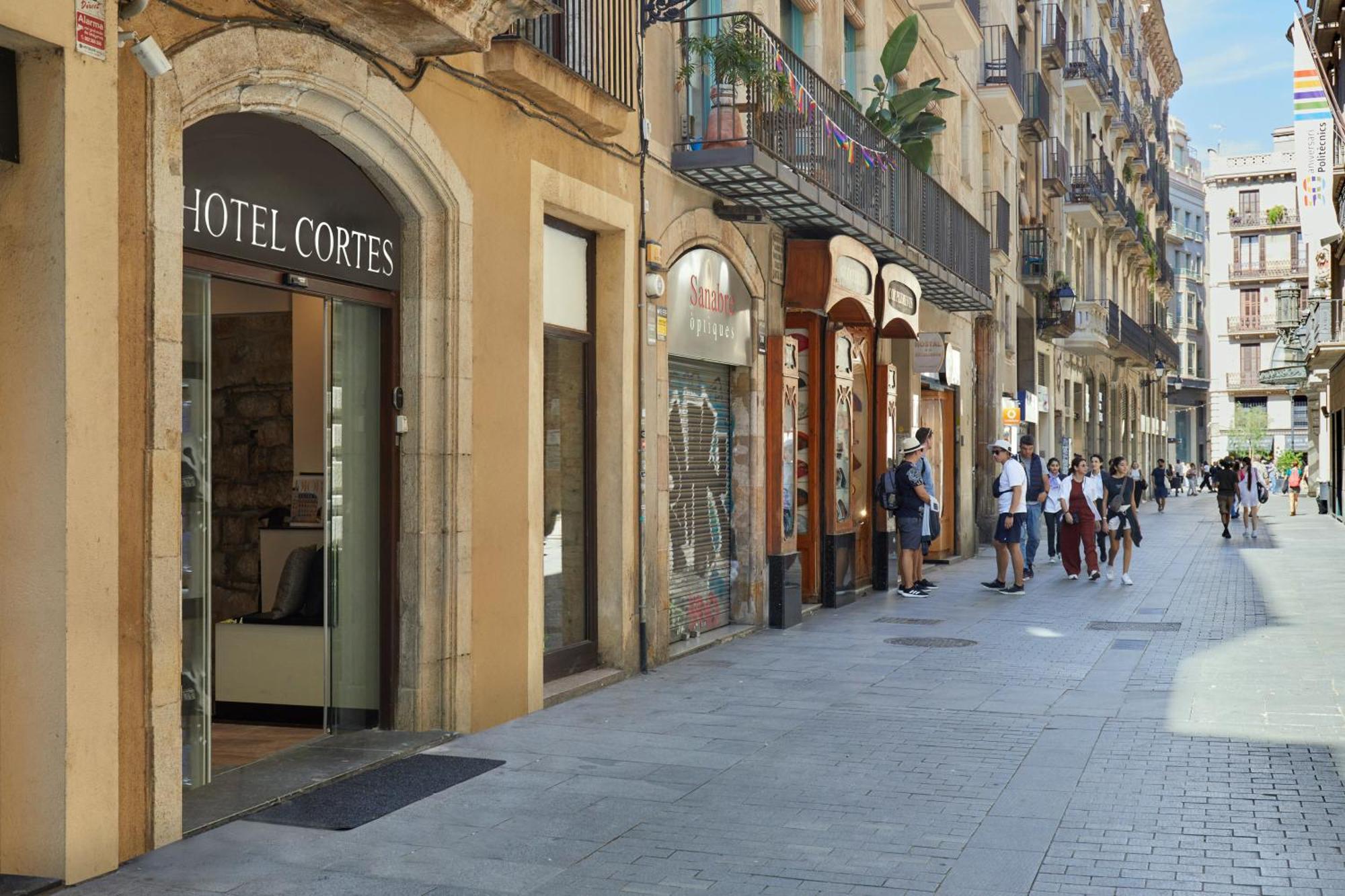 Hotel Cortes Rambla Barcelona Exterior photo